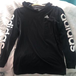 Adidas long sleeve hooded shirt (14/16)